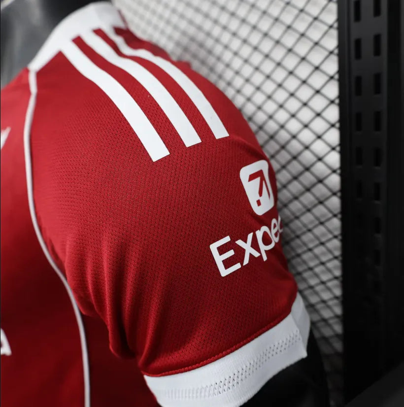 25/26 Liverpool Home Kit Player Version