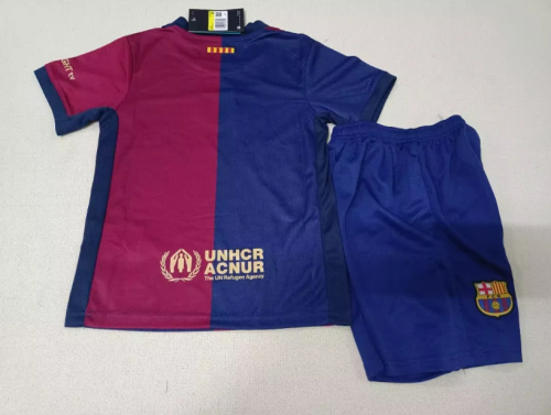 24/25 Barcelona Home Kit Kids Version