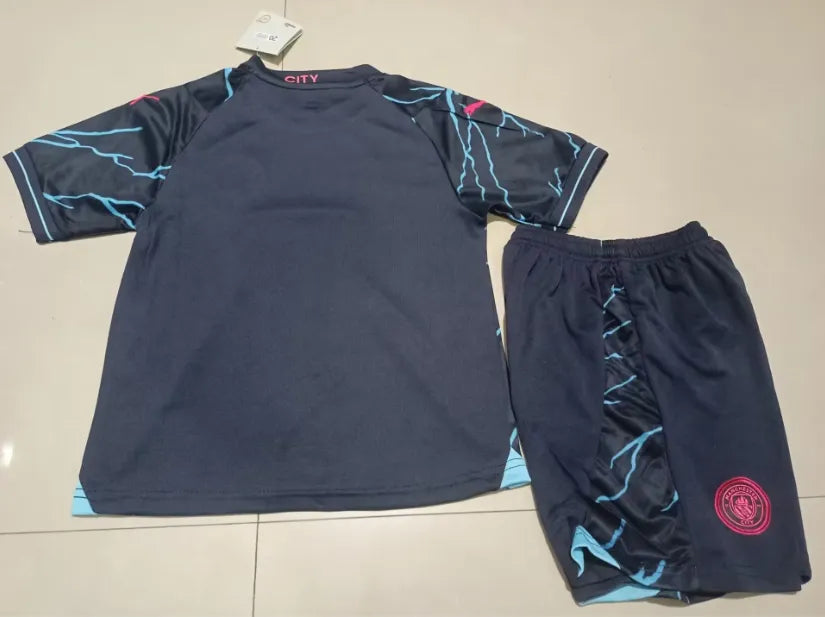 23/24 Manchester City Away Kit Kids Version