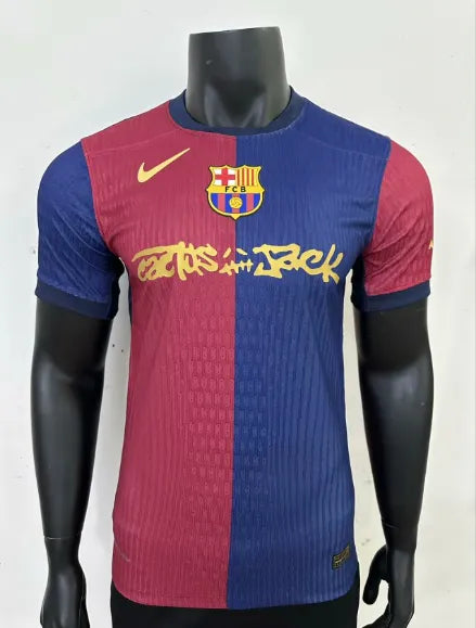 24/25 Barcelona x Travis Scott Home Kit Player Version