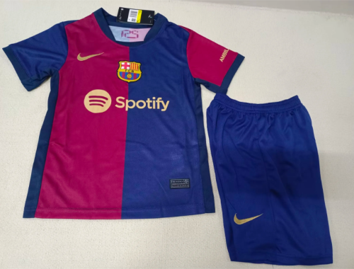 24/25 Barcelona Home Kit Kids Version