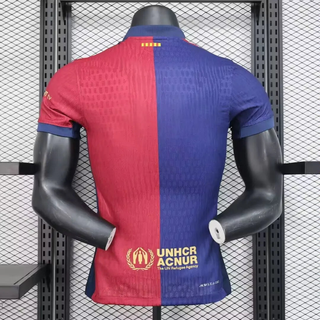 24/25 Barcelona Home Kit Player Version