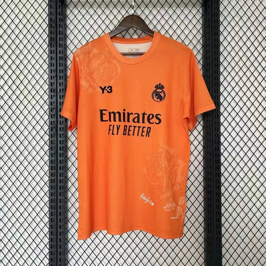 24/25 Real Madrid Y3 Orange Fan Version