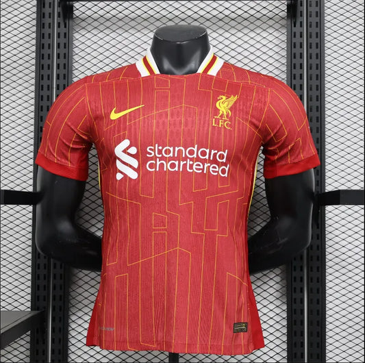 24/25 Liverpool Home Kit Player Version