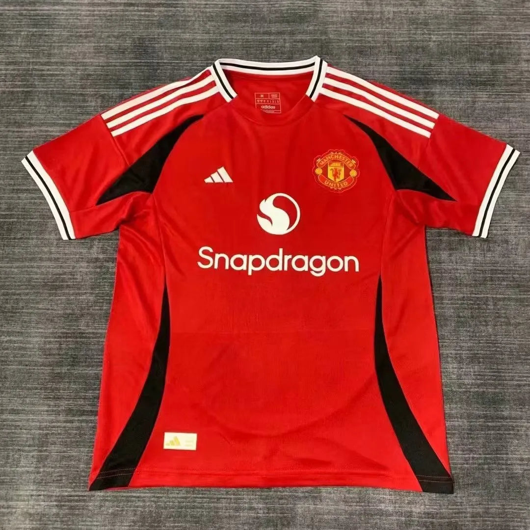 24/25 Manchester United Home Kit Fan Version