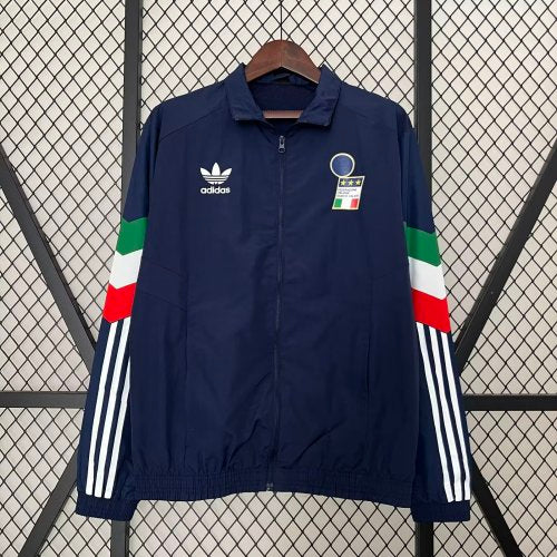 24/25 Italy Blue Windbreaker