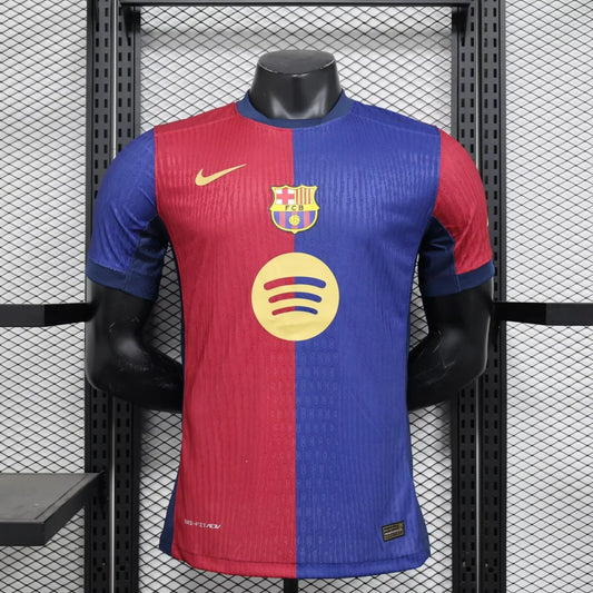 24/25 Barcelona Home Kit Player Version