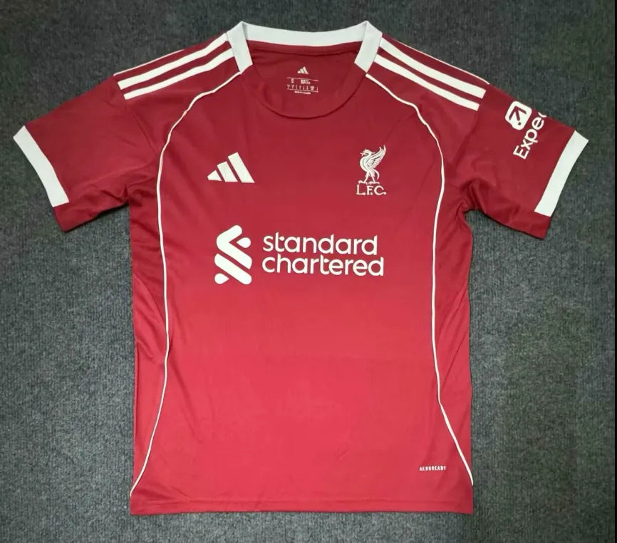 25/26 Liverpool Home Kit Fan Version