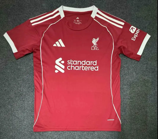 25/26 Liverpool Home Kit Fan Version